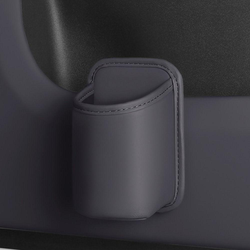 Storage Bin Car Door Cup Holder Leather Auto Back Seat Cup Holder for Car Interior Accessories