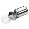 Stainless Steel Chocolate Shaker Flour Powder Icing Sugar Coffee Sifter + Lid