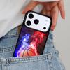 Basket Ball Flame Phone Case for iPhone 16e 15 14 13 12 17 Pro Max Plus Air 17pro Cover Coque