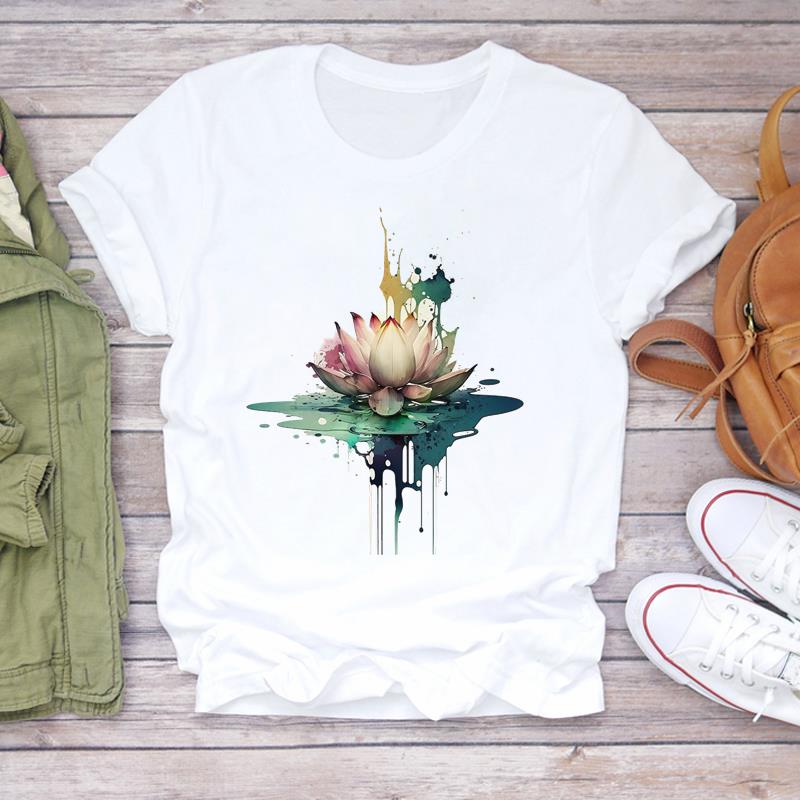 (Азиатский размер) Футболка Верхняя одежда Love Heart Valentine Trend Повседневная модная футболка с коротким рукавом Женская женская футболка с принтом и графическим рисунком