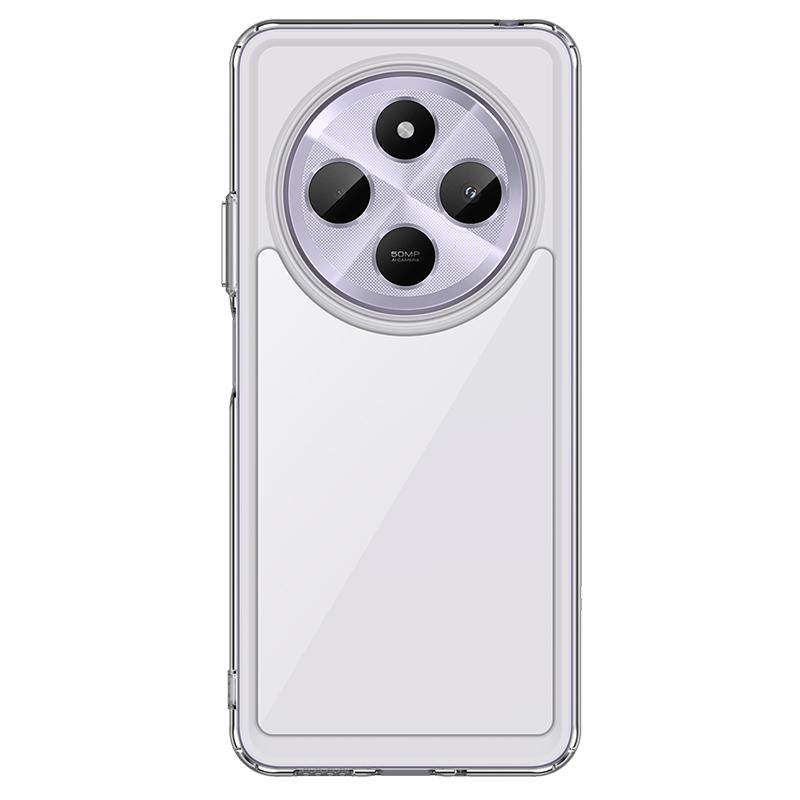 Для Xiaomi Poco C75 чехол чехол Poco C75 Capas новый ударопрочный телефон бампер задняя броня цвет прозрачный прозрачный Fundas Poco C75