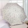 Кружевной кружевной двухслойный зонт, виниловый корейский свежий солнечный зонтик Muse, летний солнцезащитный зонтик