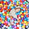 100 шт. Утолщенные океанские шарики Детские игрушки Цветные шарики Детская уличная игровая площадка Пластиковые шарики Взрывозащищенные Цветные игрушки