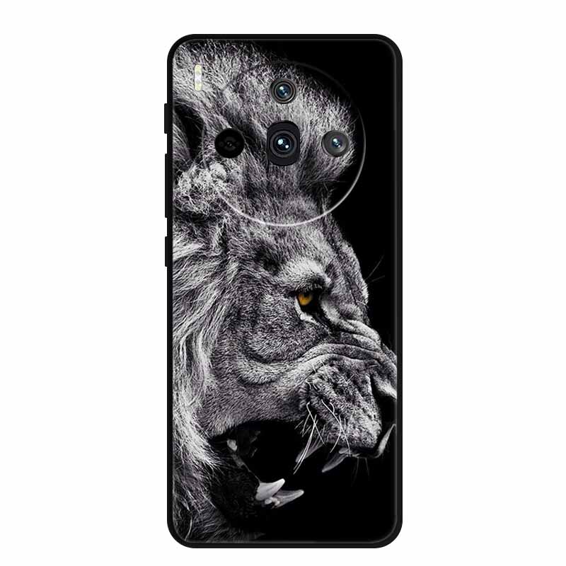 For ZTE nubia Z60S Pro Case Z60SPro Black Silicone Soft Back Cover Case For ZTE Nubia Z60S Pro Phone Case 6.78" Protective Shell