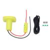 Battery Adapter with 30Amp Fusing 16AWG DC Power Cable for Mini Dish for P102 P103 P104 P105 P106