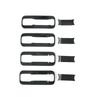 For Ford F150 F-150 2015- 8Pcs Carbon Fiber Black Door Handle Bowl Cover Exterior Decor Protector Auto Accessories