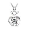 Little Apple Pendant Necklace - Korean Fashion Christmas Gift Jewelry