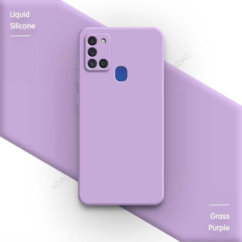 Модный официальный жидкий силиконовый чехол для Samsung Galaxy A21S A31 A41 A51 A71 милый роскошный чехол для пары