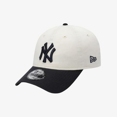 Кепка New Era MLB New York Yankees Базовая Неструктурированная Цвет: Слоновая кость 15131668