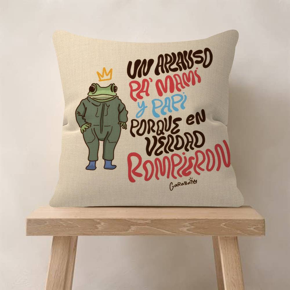 Singer bBad album Bunny Cushion Cover Decorative Pillow Sofa Home Decor case pillow cases