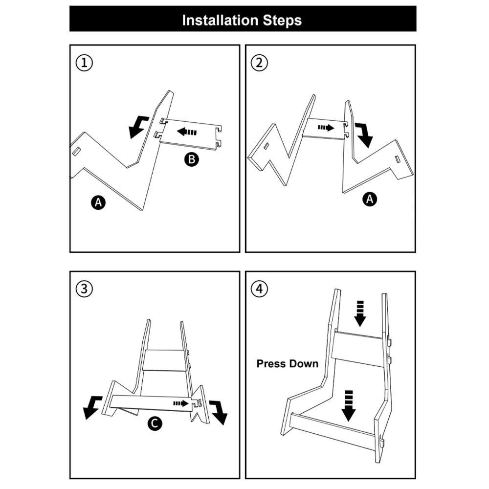 Деревянная подставка для демонстрации искусства 4,5/6/8 дюймов, подставка для книг, подставка для фоторамки, живопись