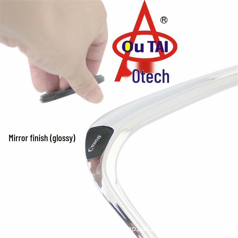 Otai Front Fog Light Cover & Frame for Toyota 2019 Corolla - Eyebrow Bright Strip Modification