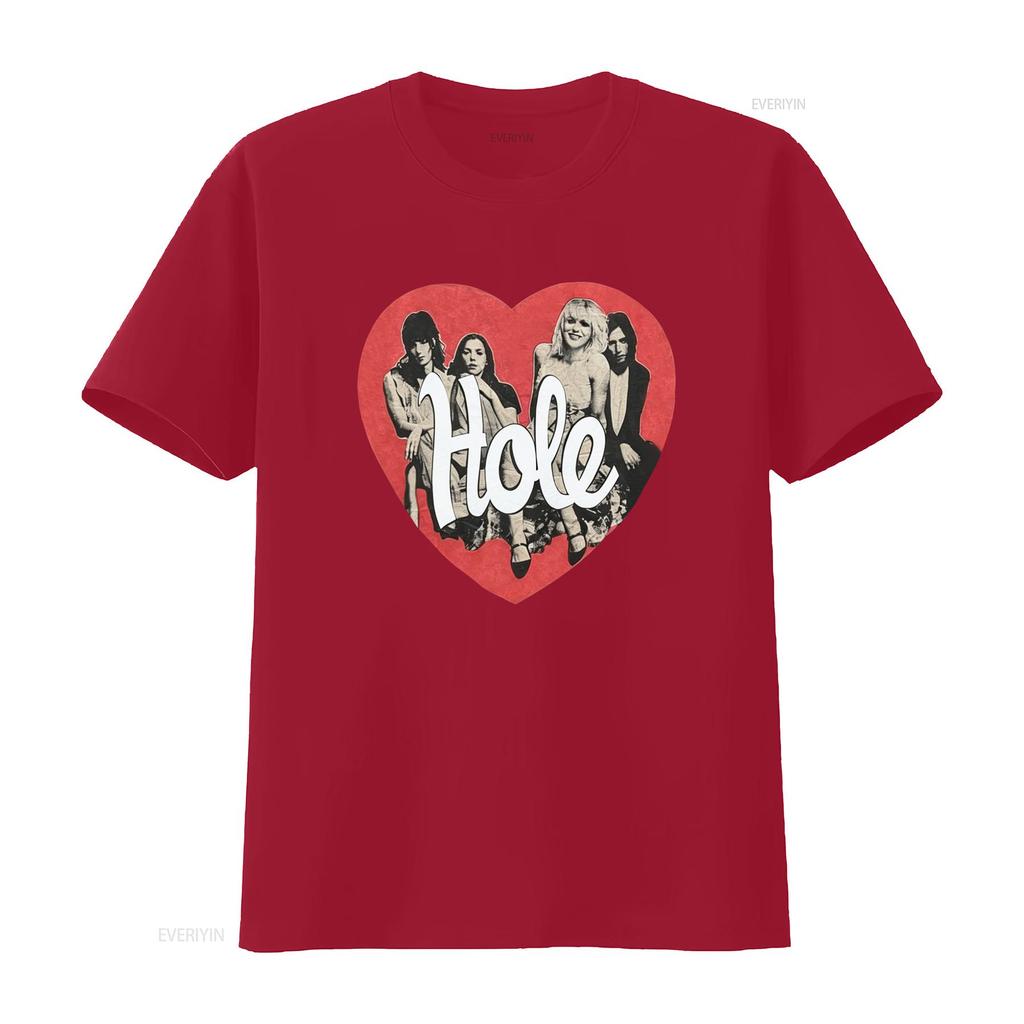 Hole Band Black Cotton T Shirt Reprint S 5xl Vintage Washed Graphic Top For Everyday Wear Soft Stretched Designer Clothes