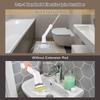 Электрическая щетка для чистки Spin Scrubber Handheld, беспроводная, 2 скорости с удлинителем для ванной комнаты, ванны, туалета, стены, плитки, пола