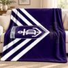 Fremantle Football Club Blanket Flannel Blanket Soft Cozy Plush Throw for Sofa Bed Lightweight Home Decoration Outdoor Camping