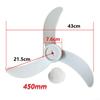 18-Inch Fan Blade Electric Fan Replacement Parts Plastic Fan Blades