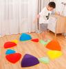 Sensory path river stones Childrens balancing stones  stepping stones  motor skills and coordination Triangle 11 pcs