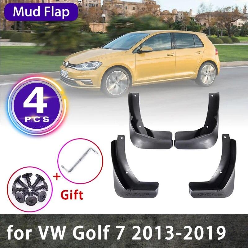 For Volkswagen VW Golf 7 Mk7 VII 5G 2013 2014 2015 2016 2017 2018 Car Mud Flaps Mudguards Splash Guards Fender Accessories