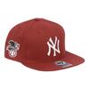 Seven Cap 47 Captain Hat Snapback CAPTAIN Major League Baseball Cap New York Yankees Sure Shot Razor Red [Forty Brand] Men's Women's