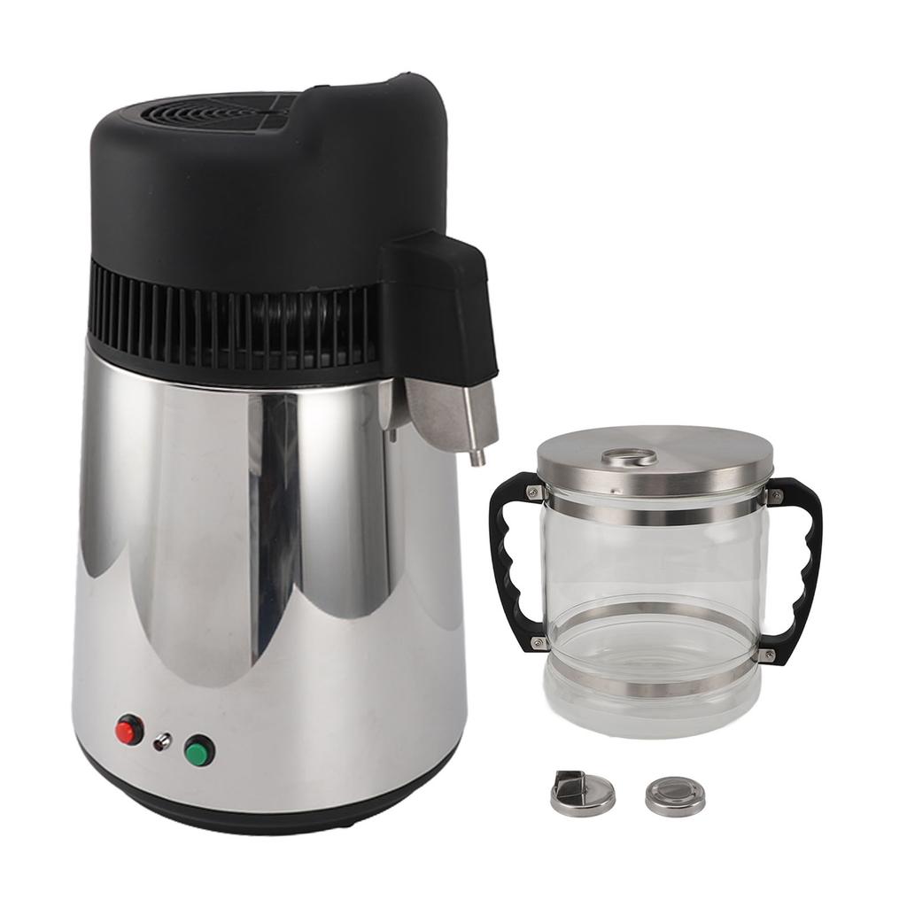 1.6 Gallon/6L Countertop Water Distiller Fully Automatic Home Distilled Water Maker Machine with