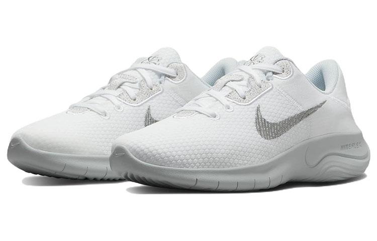 Nike Женские кроссовки Flex Experience Run 11 Wide 'White Metallic Silver' DH8254-100