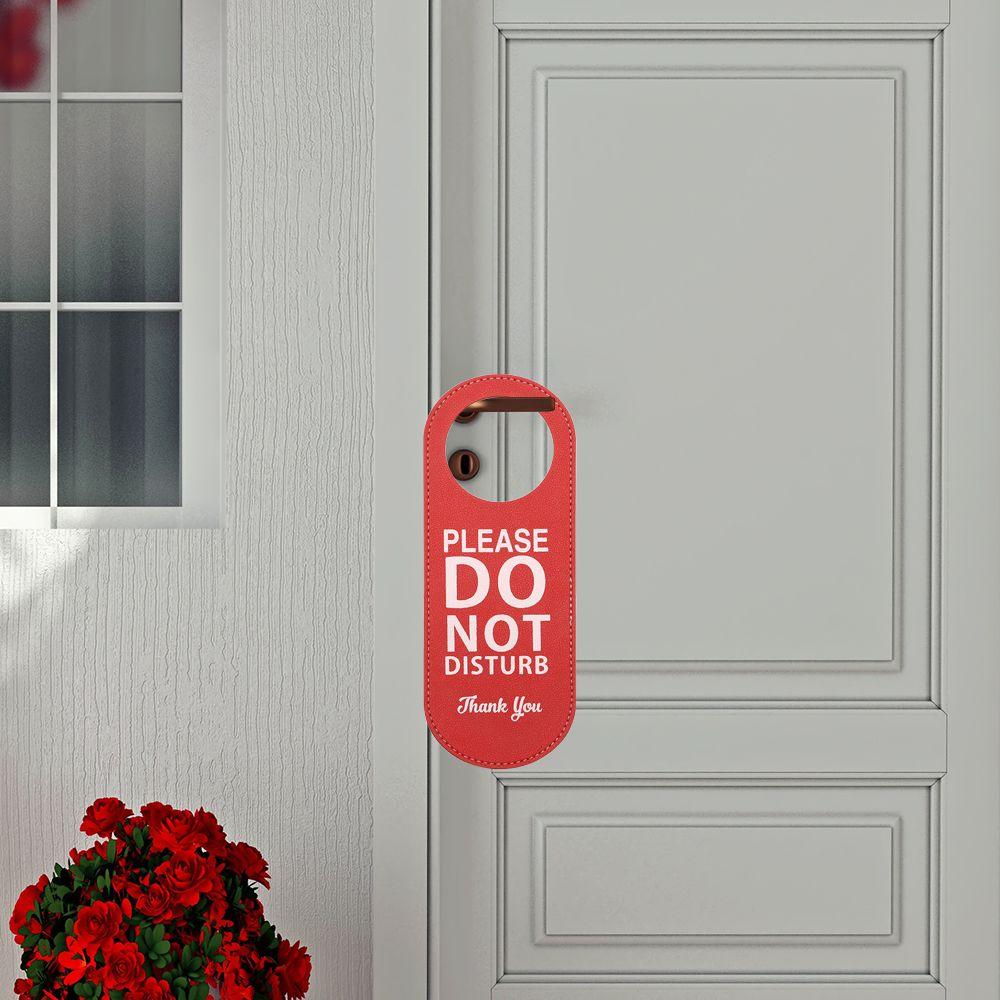Board Tips Tag Door Hanger Tags Cleaning Label Do Not Disturb Signs Door Knobs Hanger Pendant