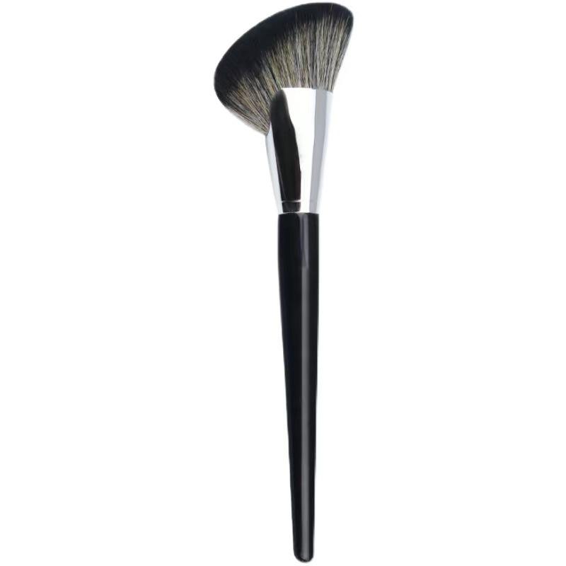 Sickle Grooming BrushLarge Angled Shadow BrushFace Side Face Contour Side Shadow Makeup BrushPortable Pack