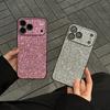 Роскошные акриловые бриллианты для чехла мобильного телефона Apple 17 iPhone16promax блестящий 15 всесторонний 14 защитный чехол