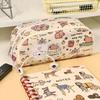 Capybara Pencil Case Large Capacity Stationery Bag Cute Pencil Box  Students