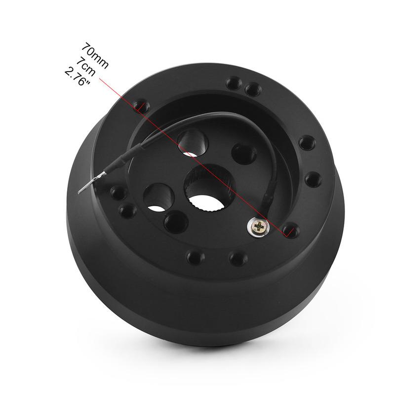 Sports Steering Wheel Hub Adapter Kit | 5 & 6 Bolt Universal Fit for Ididit, Flaming River, For GM, For Chevy