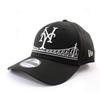 New Era City Connect 39THIRTY New York Mets MLB CITY CONNECT ALT FLEX FIT CAP BLACK WHITE NEW YORK METS NY Hat Black 3930 Size S/M [Used]