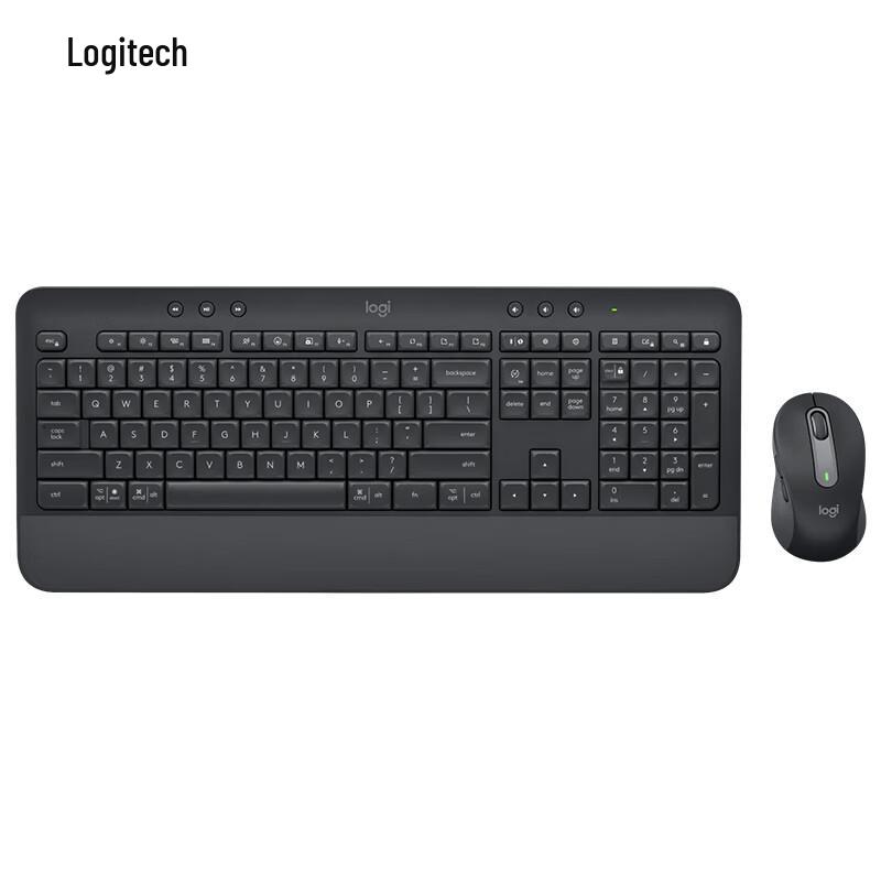 Logitech Беспроводной двухрежимный комплект клавиатуры и мыши MK650