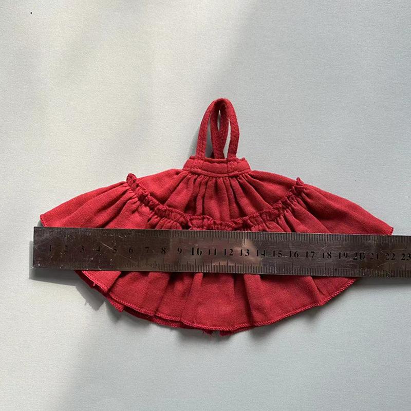 Платье-юбка для куклы ручной работы, берет, шляпа, кукольное ретро-платье, комплект одежды для куклы Blythes Ob22 Ob24, аксессуары для куклы Blyth