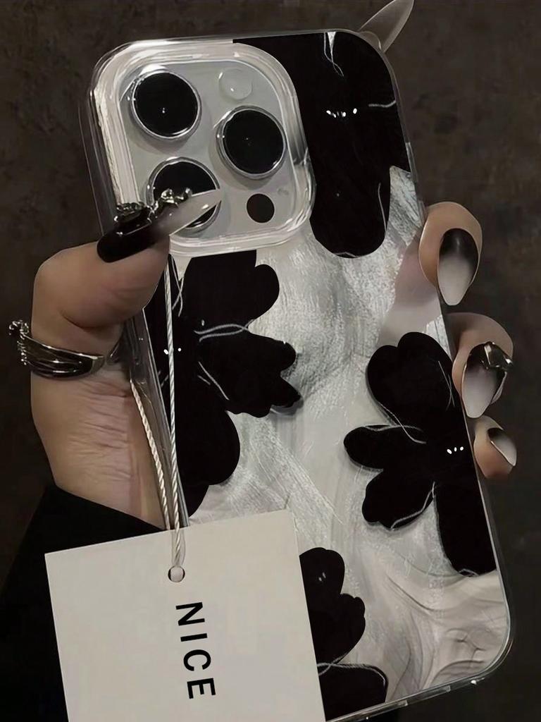 16E Rose ral окрашенный чехол для iPhone 15 14 13 12 11 Pro Max X XR XS 7 8 16 Plus мягкий чехол