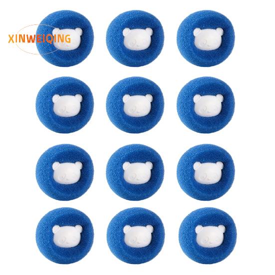 12 шт. шарик для стирки многоразовой одежды для стирки одежды, ловушка для ворса, эффективное средство для удаления волос для стиральной машины