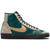Nike Женские кроссовки Blazer Mid 77 Lucha Libre Темно-бирюзово-зеленые черные DM6176-393