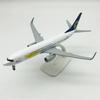 20СМ B737 Mongolian Airways С Металлическим Сплавом Модель Самолета с Шасси 1/400 Масштаб Украшение Комнаты Демонстрация Самолета