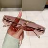 JYL TS Sunglasses Frameless Cat Eye Style Unisex/90343
