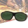 Ultra Light Welding Goggles Dark Green Lens Eyes Protector Durable Working Safety Glasses