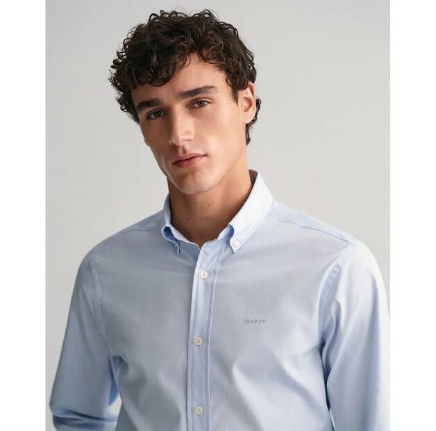 Gant Slim Fit Poplin Long Sleeve Shirt