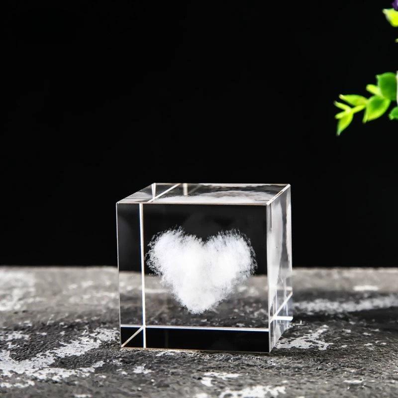 Cloud Cube Desktop Decoration, A Cloud, A Healing Gift, Interior Decoration
