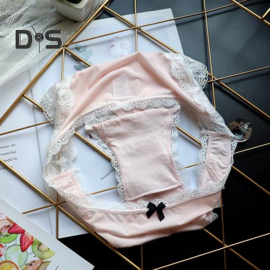 Женское нижнее белье Ice Silk, сексуальные кружевные трусики с низкой талией, бесшовные трусы-шорты, дышащие, эластичные трусы