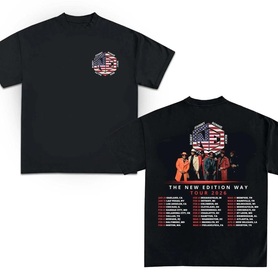 The New Edition Way Tour 2026 Unisex T-shirt