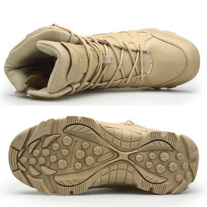 Men's Boots Fashion Outdoor Anti-collision Hiking Shoes Army Combat Military Boots