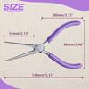 SPEEDWOX for Micro for Precision and Home Perfect for Jewelry and Needle-Nose Needle-Nose Pliers, Small, Non-serrated, Crafts, Needle-Nose Pliers,