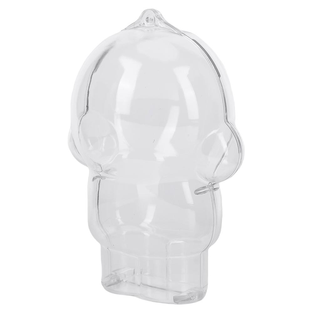 Transparent Doll Dust Case Portable Organizer Box Storage Case for Skull Panda Winter Movement