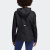 Adidas Own The Run Hooded Running Jacket Women Outerwear Black FM6928
