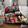 Royal Rumbl Blanket Comfortable Great for Livingroom Couch Office Chair for All Occasions Warmthful Decor Suitable for Gifting Relatives and Friends