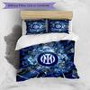 Borussia Dortmund Pattern Printed 3PCS Bedding Set Soft Skin-Friendly Washable Duvet Cover & Pillowcases Set All Season Bedroom