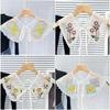 Clothing Accessories Detachable Shirt Flower Sweet Tied Dress Blouse Decor New Collar Insignia